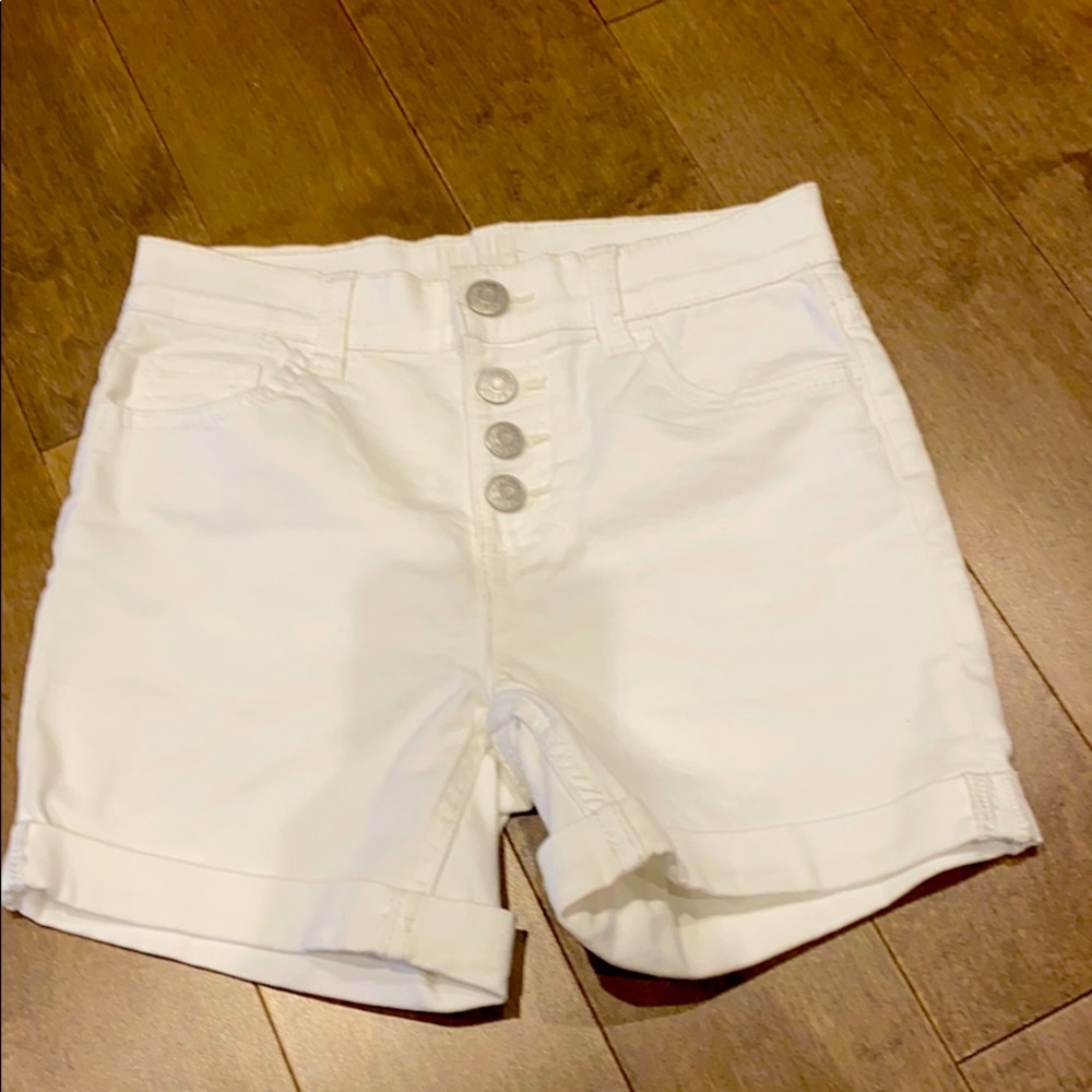 White shorts